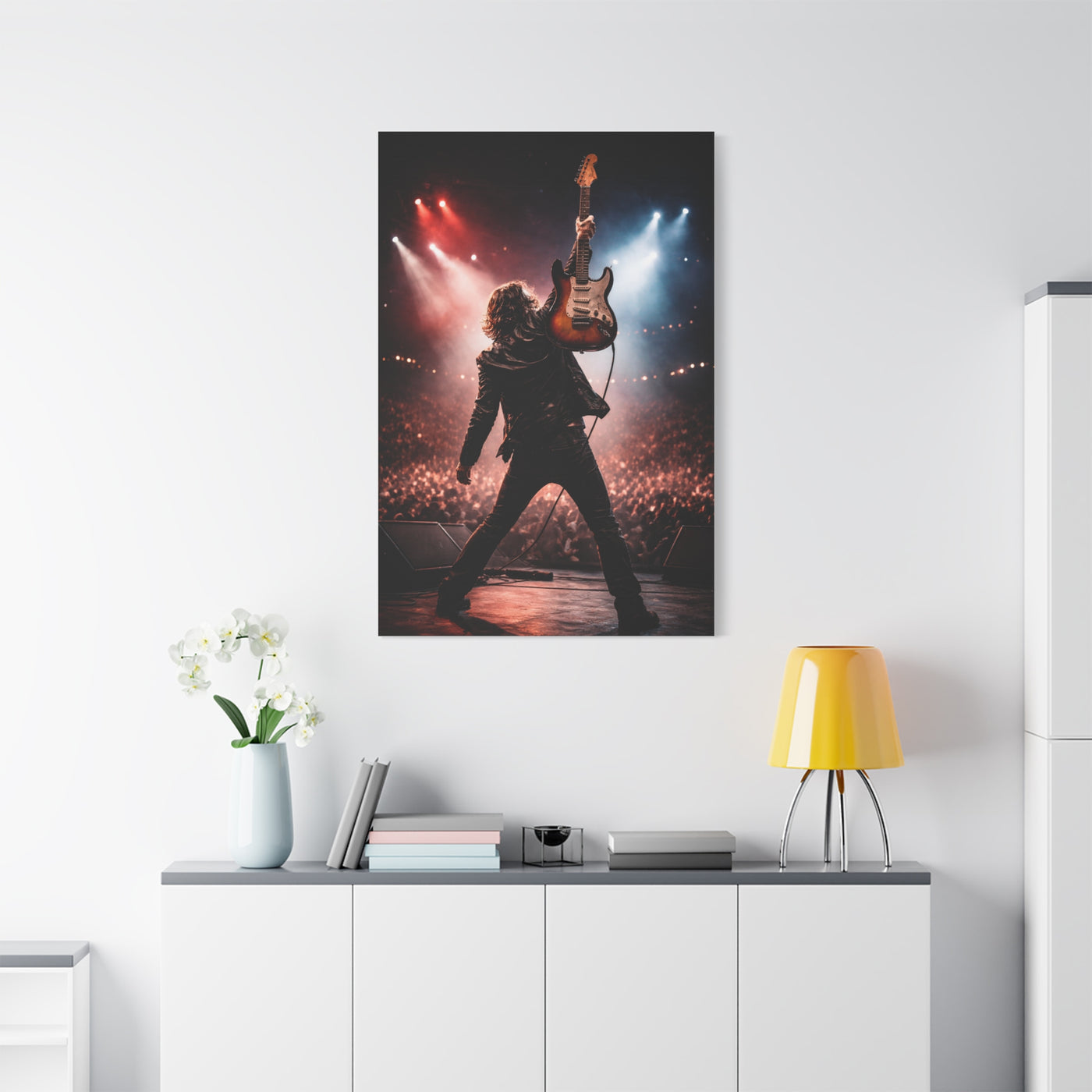 Arena Rock Icon Stage Moment Wall Art & Canvas Print