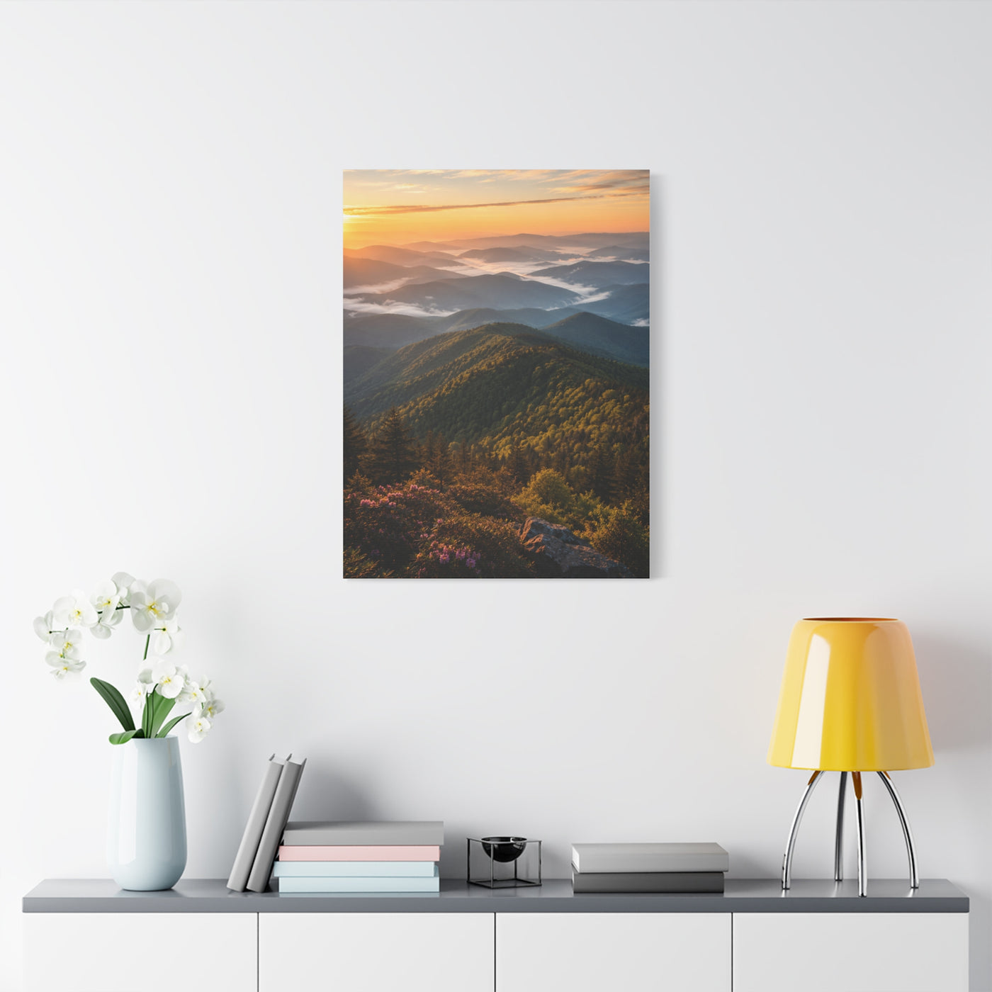 Great Smoky Mountains Sunrise Wall Art & Canvas Print