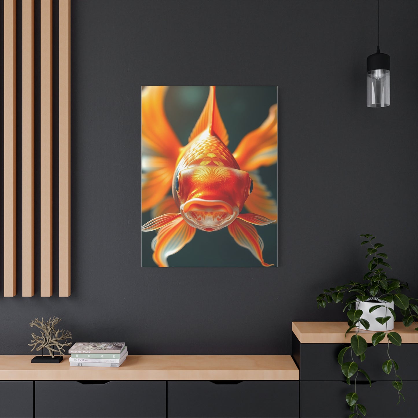 Vision Goldfish Art Art Wall Art & Canvas Print