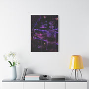 Violet Cocktail Lounge Still Life Wall Art & Canvas Print