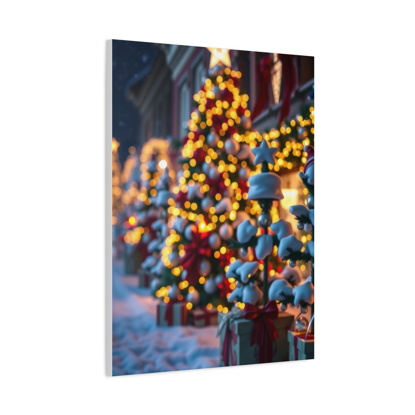 Celestial Yuletide Canvas Wall Art & Canvas Print