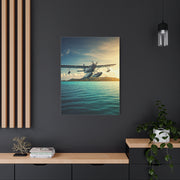 Seaplane Over Tropical Waters Wall Art & Canvas Prints