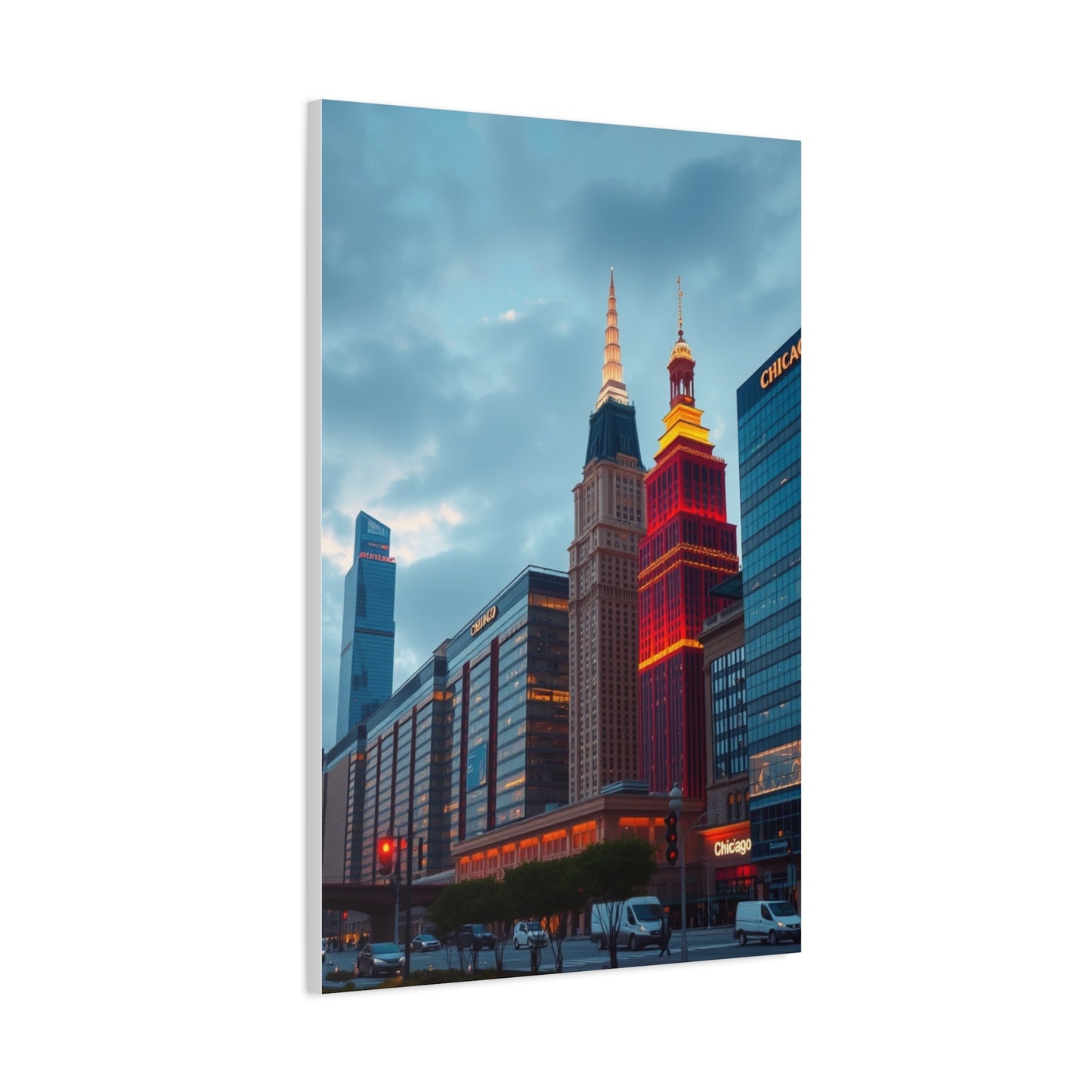 Chicago Art Supreme Canvas Wall Art & Canvas Print