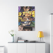 Naruto Heroes and Villains Eyes Poster Wall Art & Canvas Print