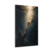 The Hand of God Rescue Scripture Wall Art & Canvas Print