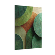 Sage Limewash Organic Green Abstract Wall Art & Canvas Print