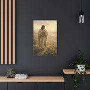 Christ Carrying the Lamb Scripture Wall Art & Canvas Print