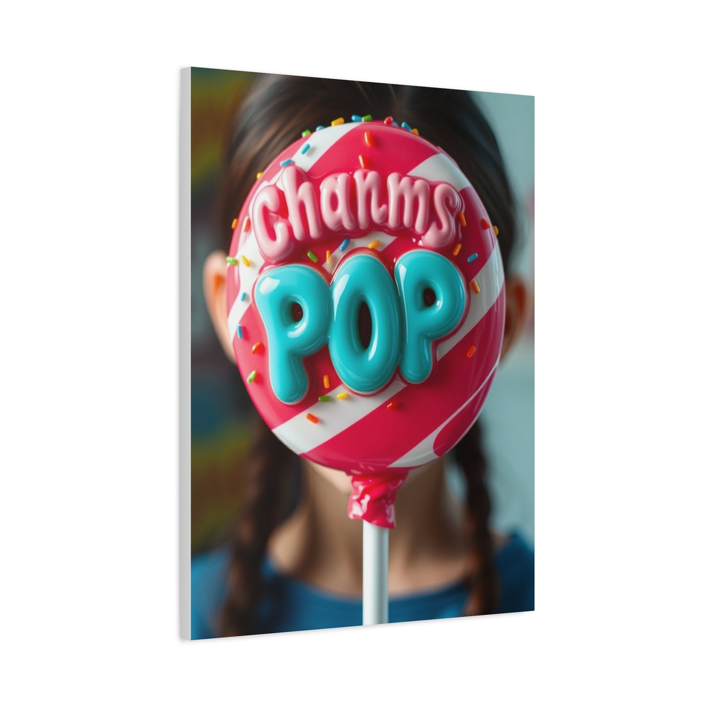 Sophisticated Candy Whirl Wall Art & Canvas Print