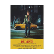 Taxi Driver 1976 Movie Poster Wall Art & Canvas Print