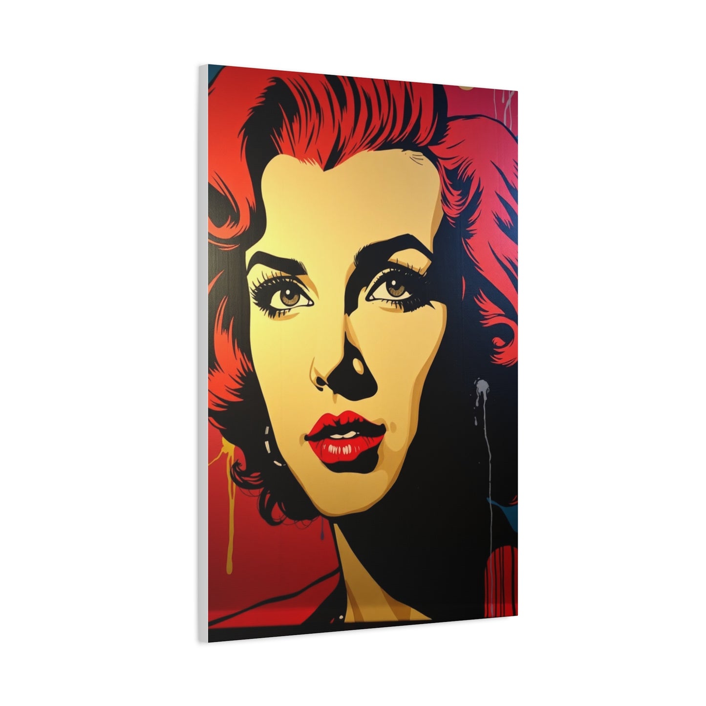 Opulent Pop Expression Wall Art & Canvas Print