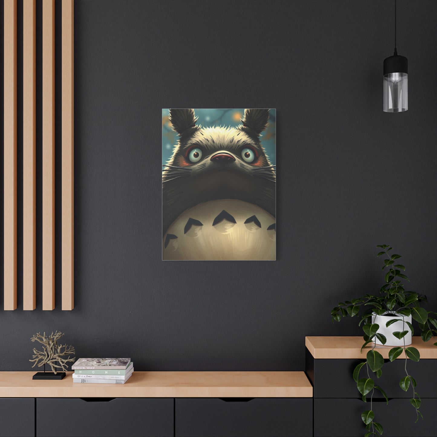 Totoro Art Supreme Canvas Wall Art & Canvas Print