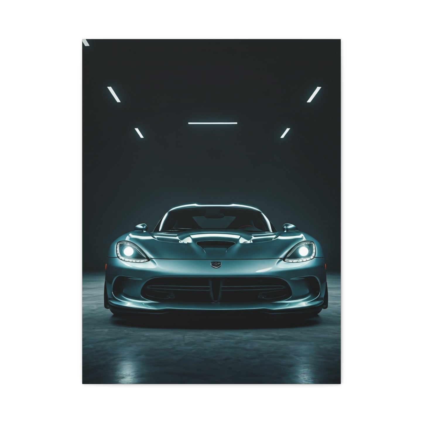 Dodge Viper Showroom Centerpiece Wall Art & Canvas Prints