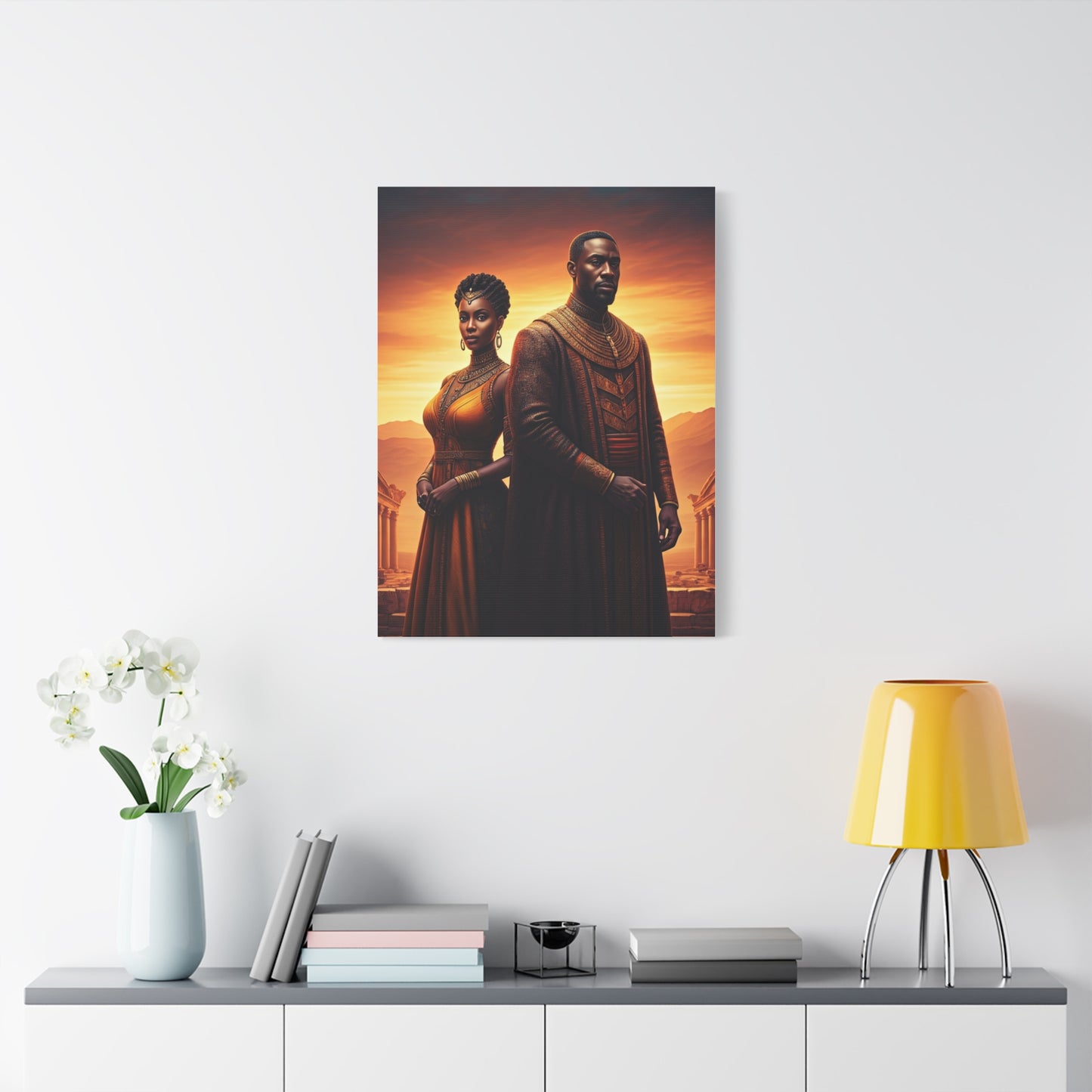 Royal Sunset Guardians Wall Art & Canvas Prints