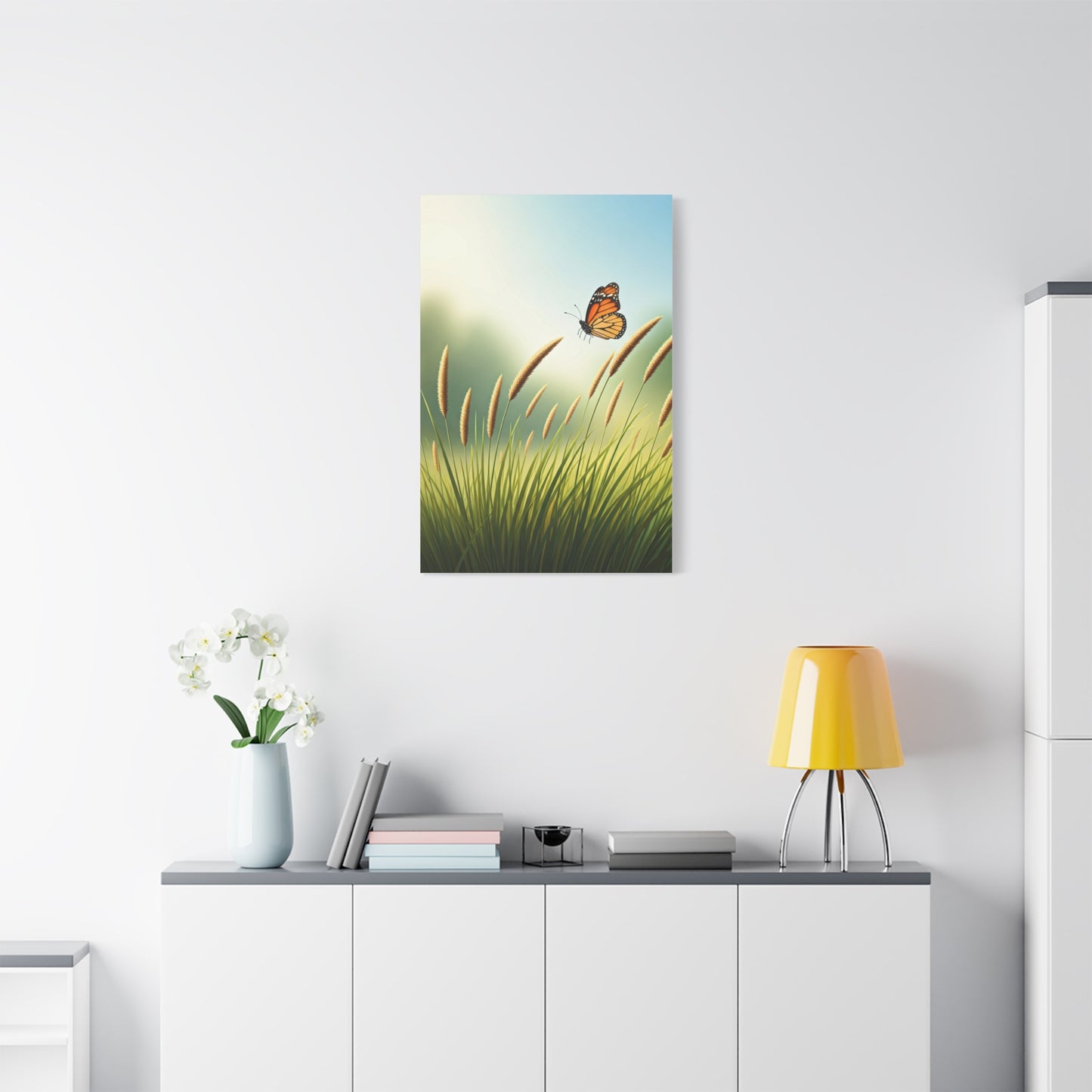Meadow Flight Butterfly Wall Art & Canvas Prints
