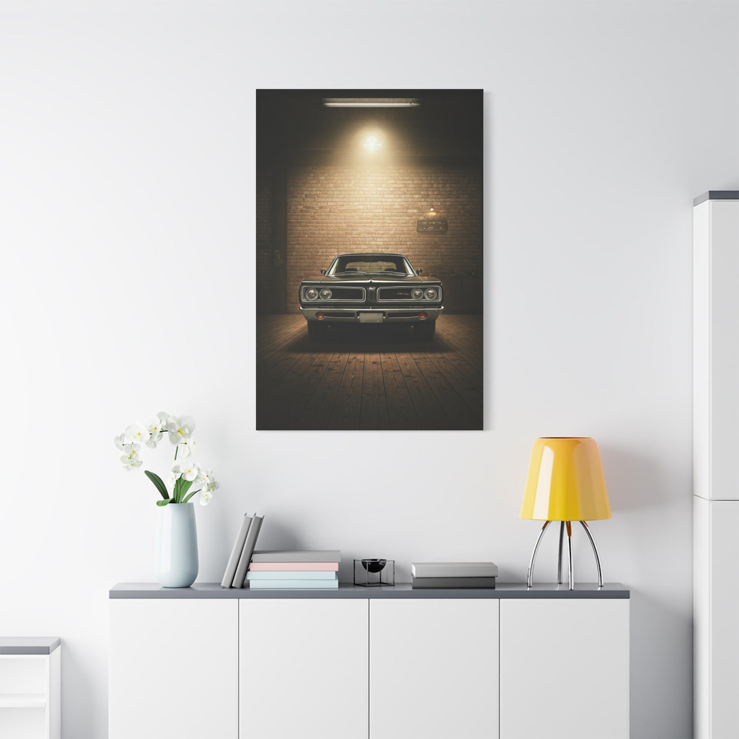 Dodge Super Bee Restoration Shop Wall Art & Canvas Prints