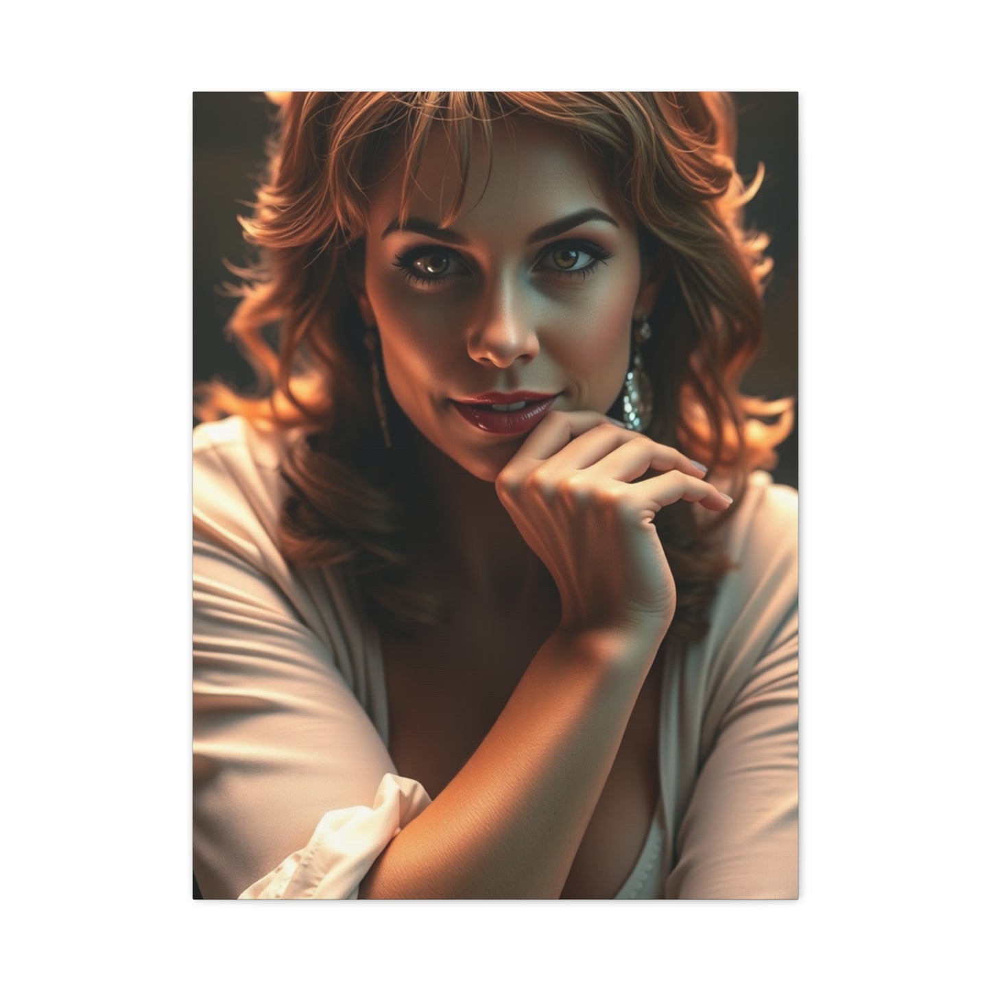 Raquel Welch Art Supreme Canvas Wall Art & Canvas Print
