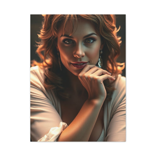 Raquel Welch Art Supreme Canvas Wall Art & Canvas Print