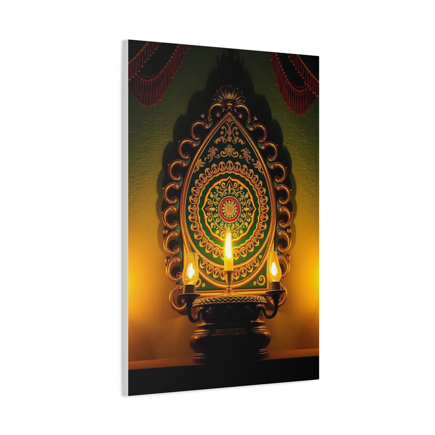 Masterpiece Indian Decor Art Vision Wall Art & Canvas Print