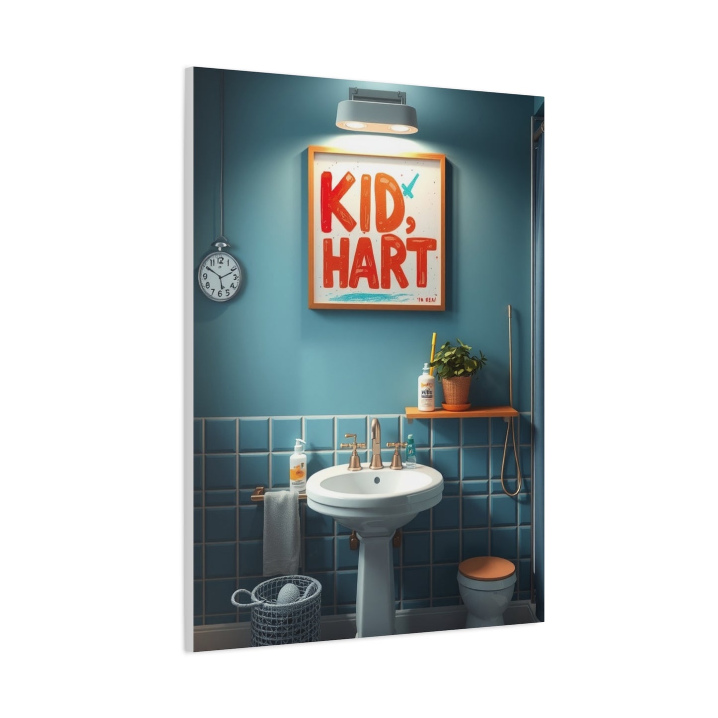 Supreme Kid’s Bathroom Art Collection Wall Art & Canvas Print
