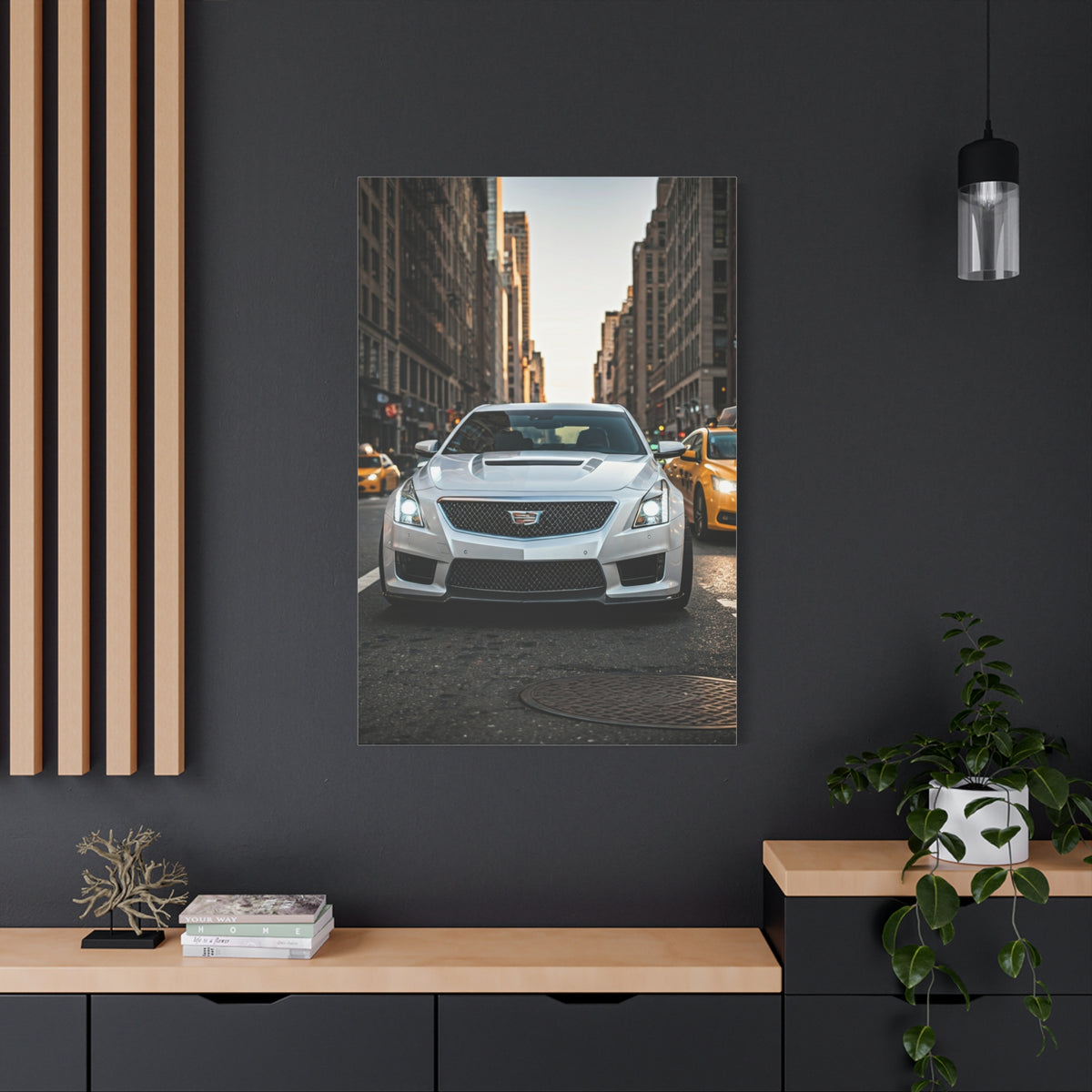 Cadillac CTS-V City Dominance Wall Art & Canvas Prints