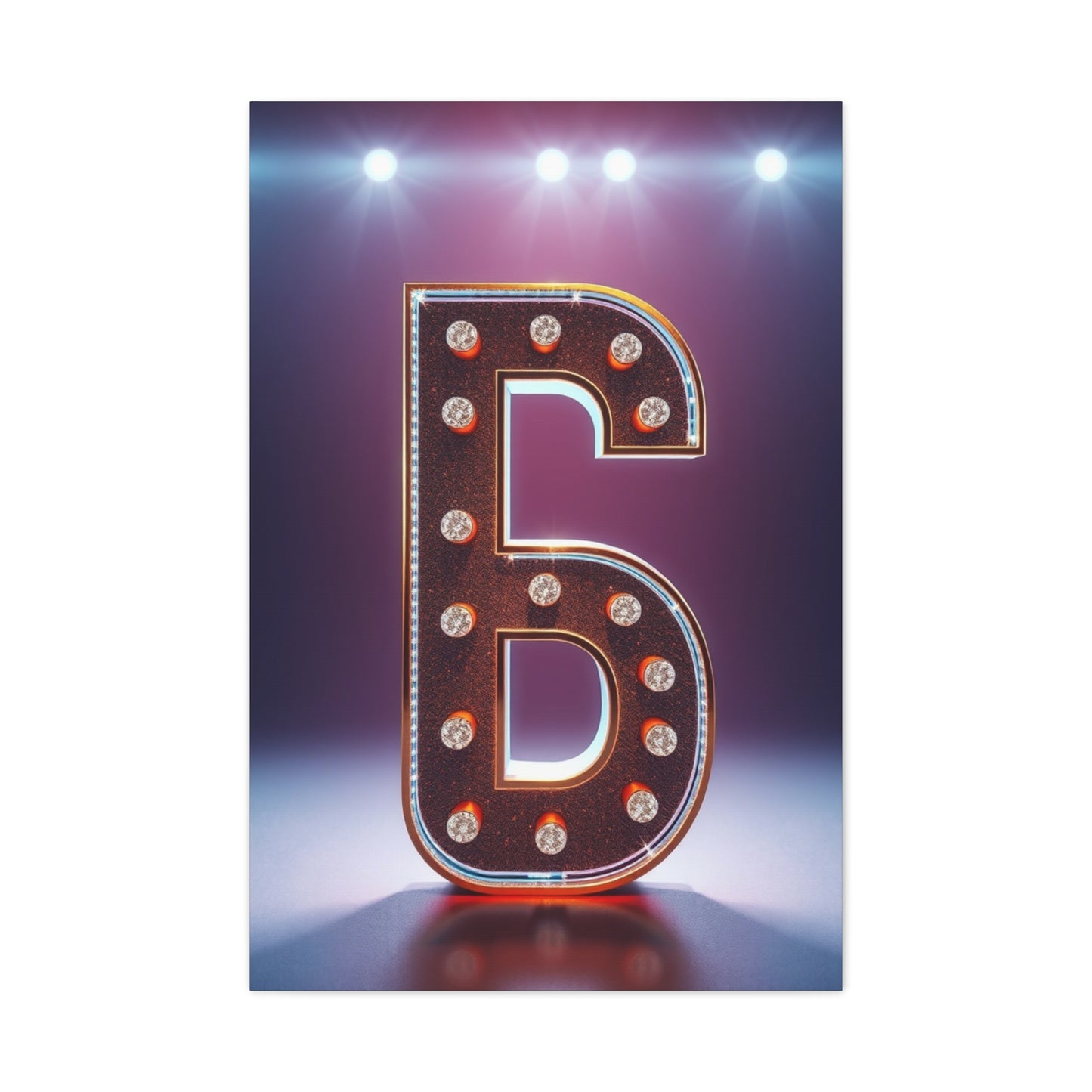 Supreme Alphabet & Letter B Art Collection Wall Art & Canvas Print