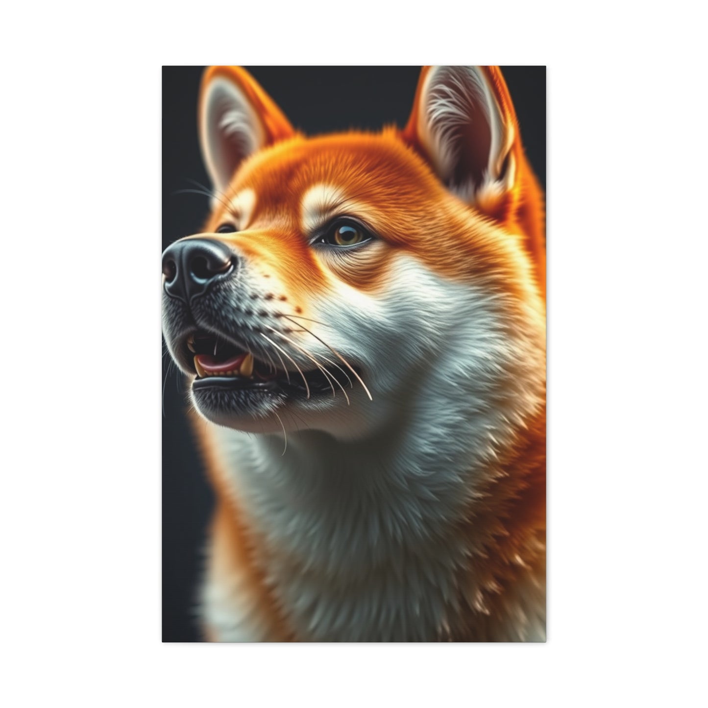 Shiba Inu Dog Art Supreme Canvas Wall Art & Canvas Print