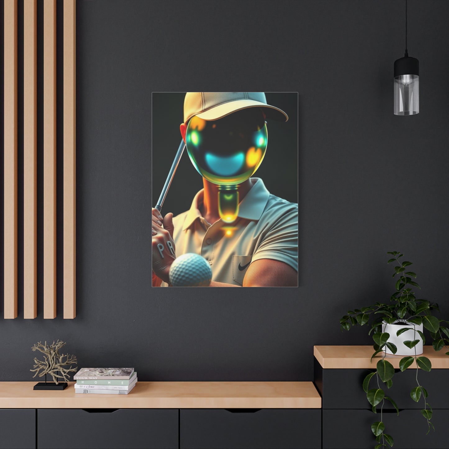 Gilded Links Reverie Wall Art & Canvas Print