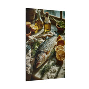 Fresh Whole Fish Mediterranean Prep Wall Art & Canvas Print