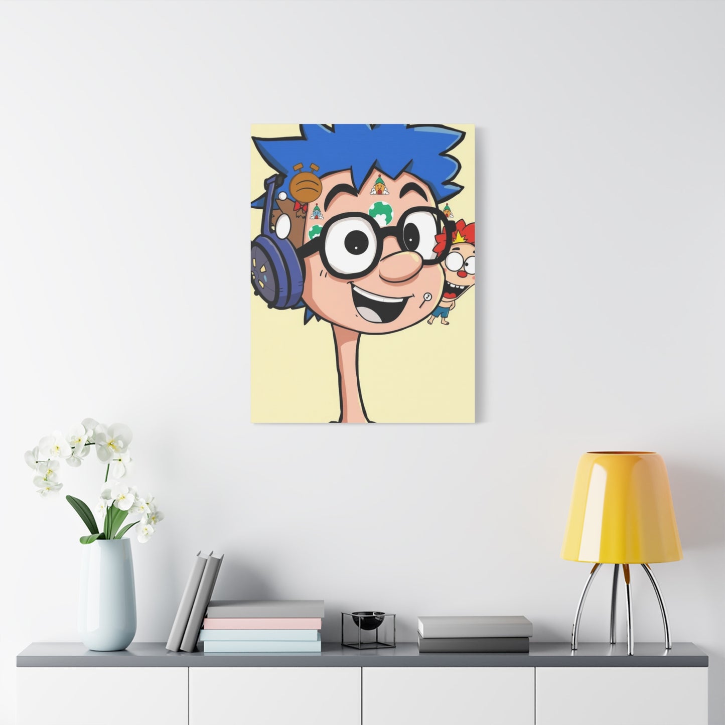Artful Toon Patchwork Wall Art & Canvas Print