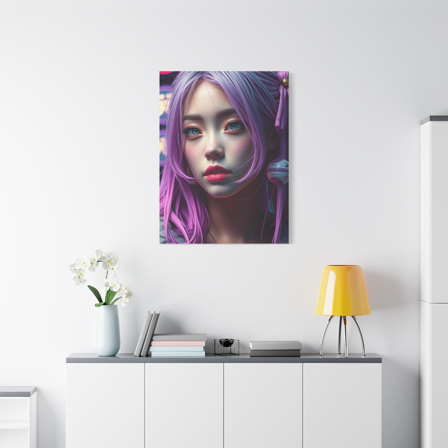 Warakami Vaporwave Art Supreme Canvas Wall Art & Canvas Print