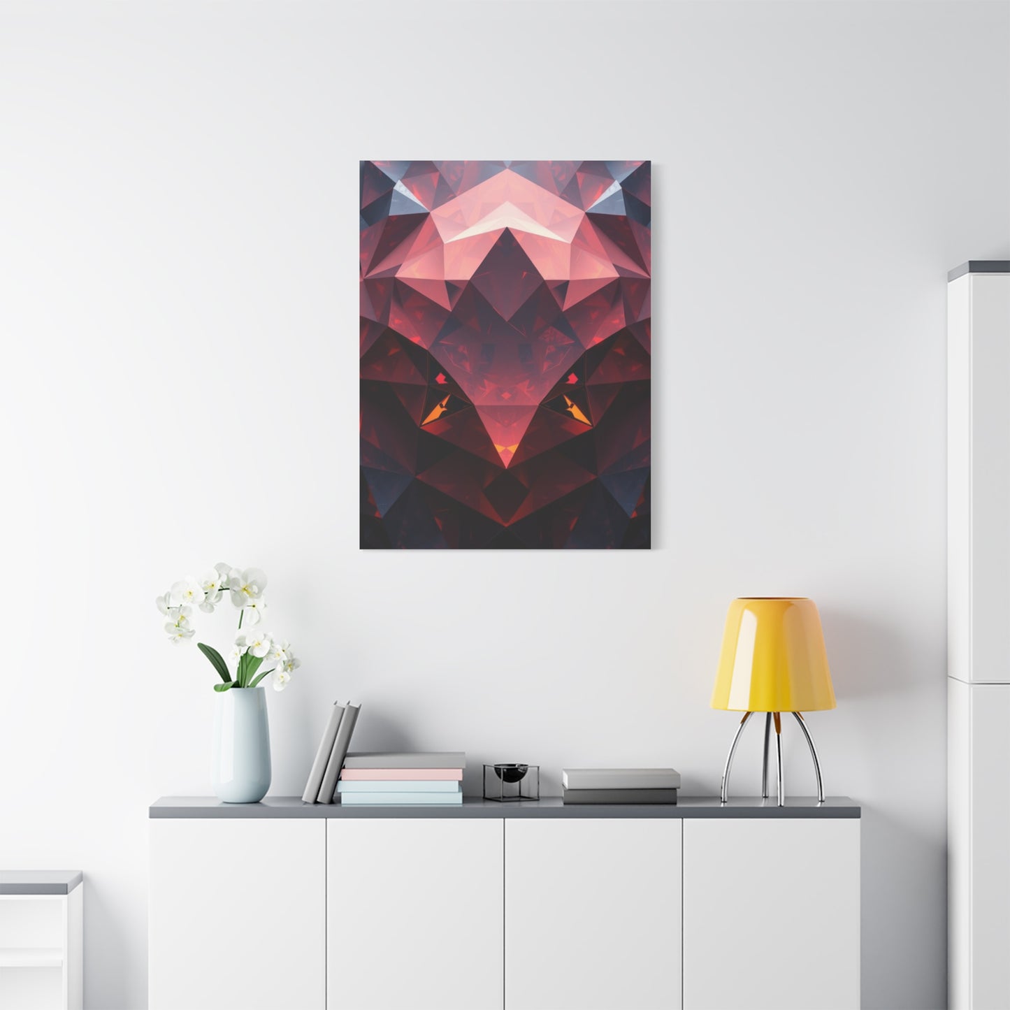 Geometric Illumination Masterpiece Wall Art & Canvas Print