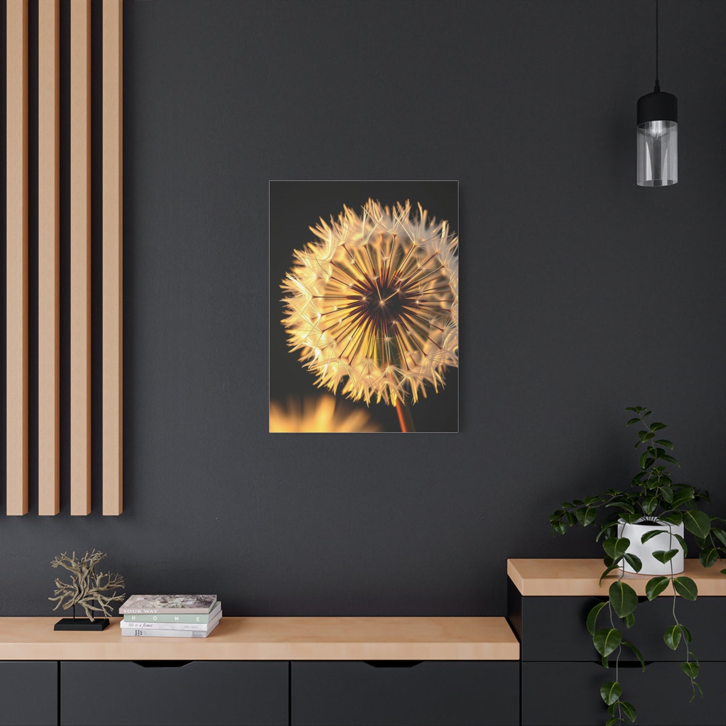 Vision Dandelion Flower Art Art Wall Art & Canvas Print
