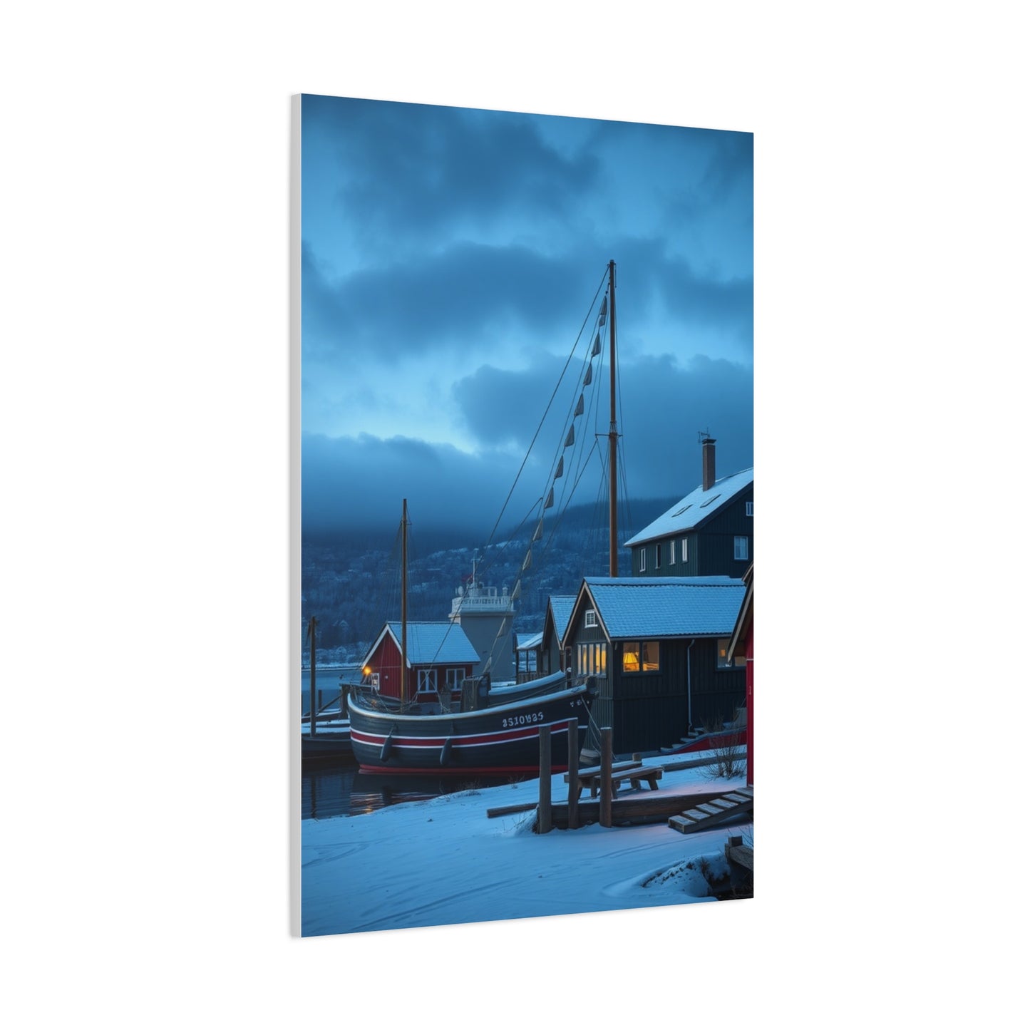 Scandic Tranquil Tapestry Wall Art & Canvas Print