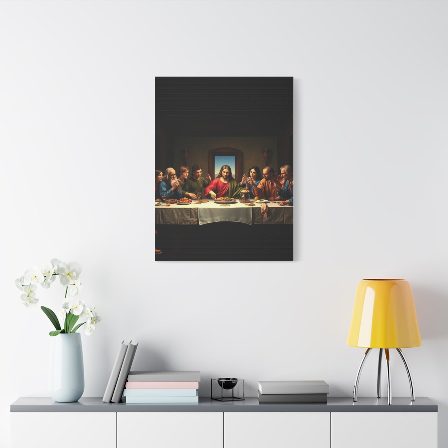 The Last Supper Art Canvas Art 1 Wall Art & Canvas Print