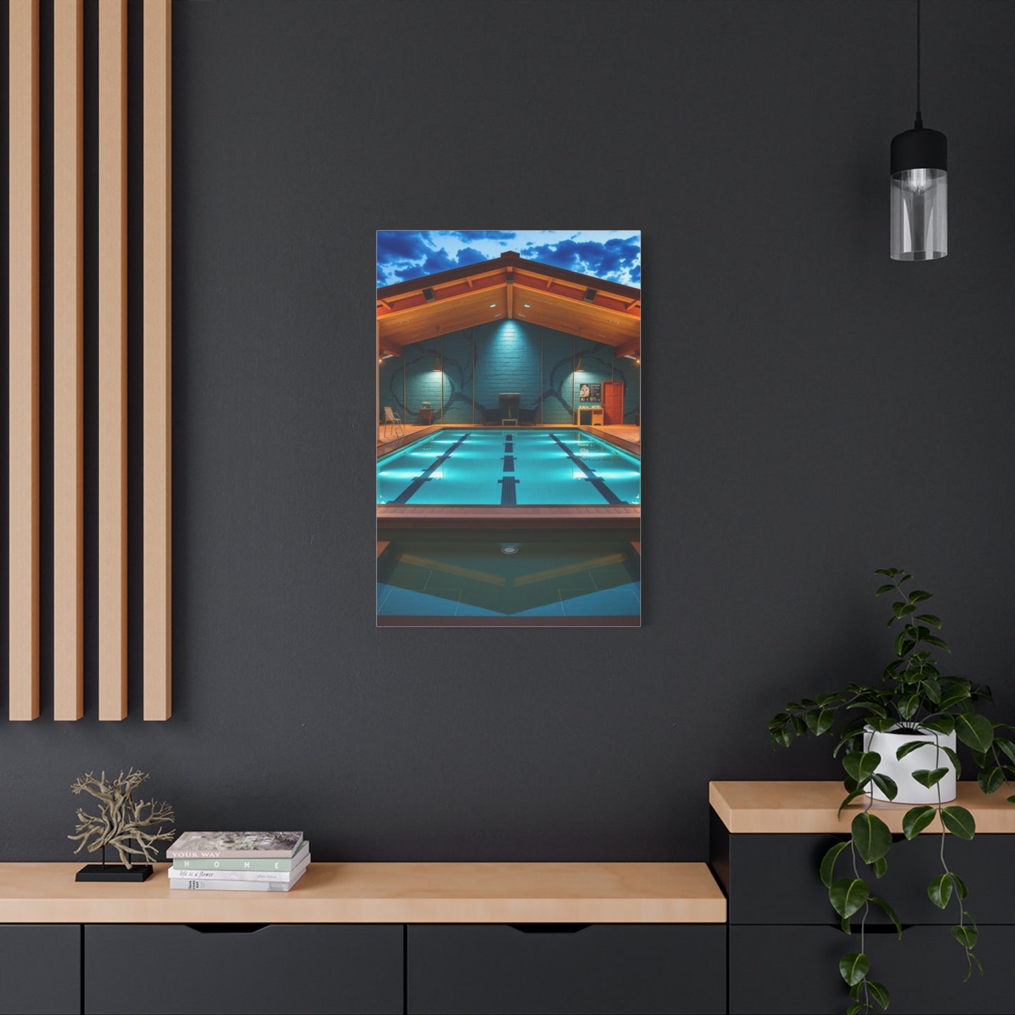 Supreme Swimming Pool Art Beautiful Collection Wall Art & Canvas Print