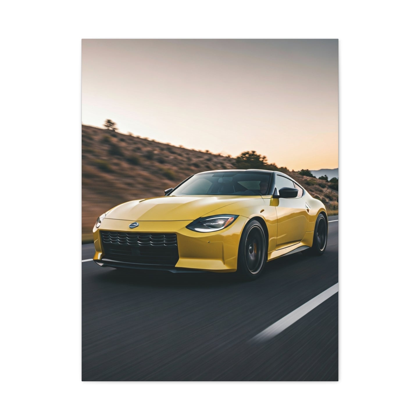 Nissan Z Scenic Countryside Drive Wall Art & Canvas Prints