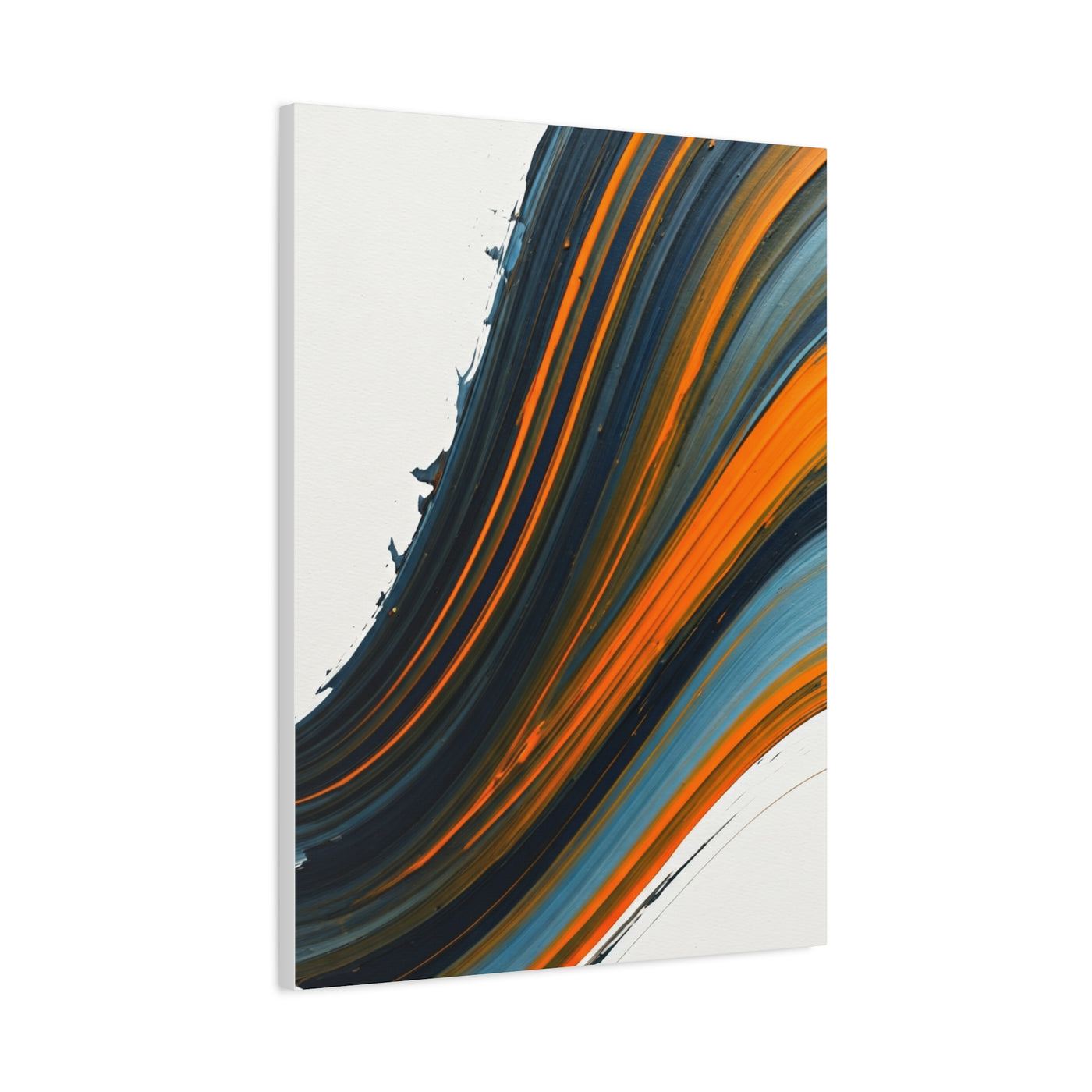 Layered Warm Stream Abstract Wall Art & Canvas Prints
