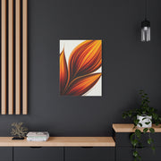 Golden Ember Bloom Abstract Wall Art & Canvas Prints