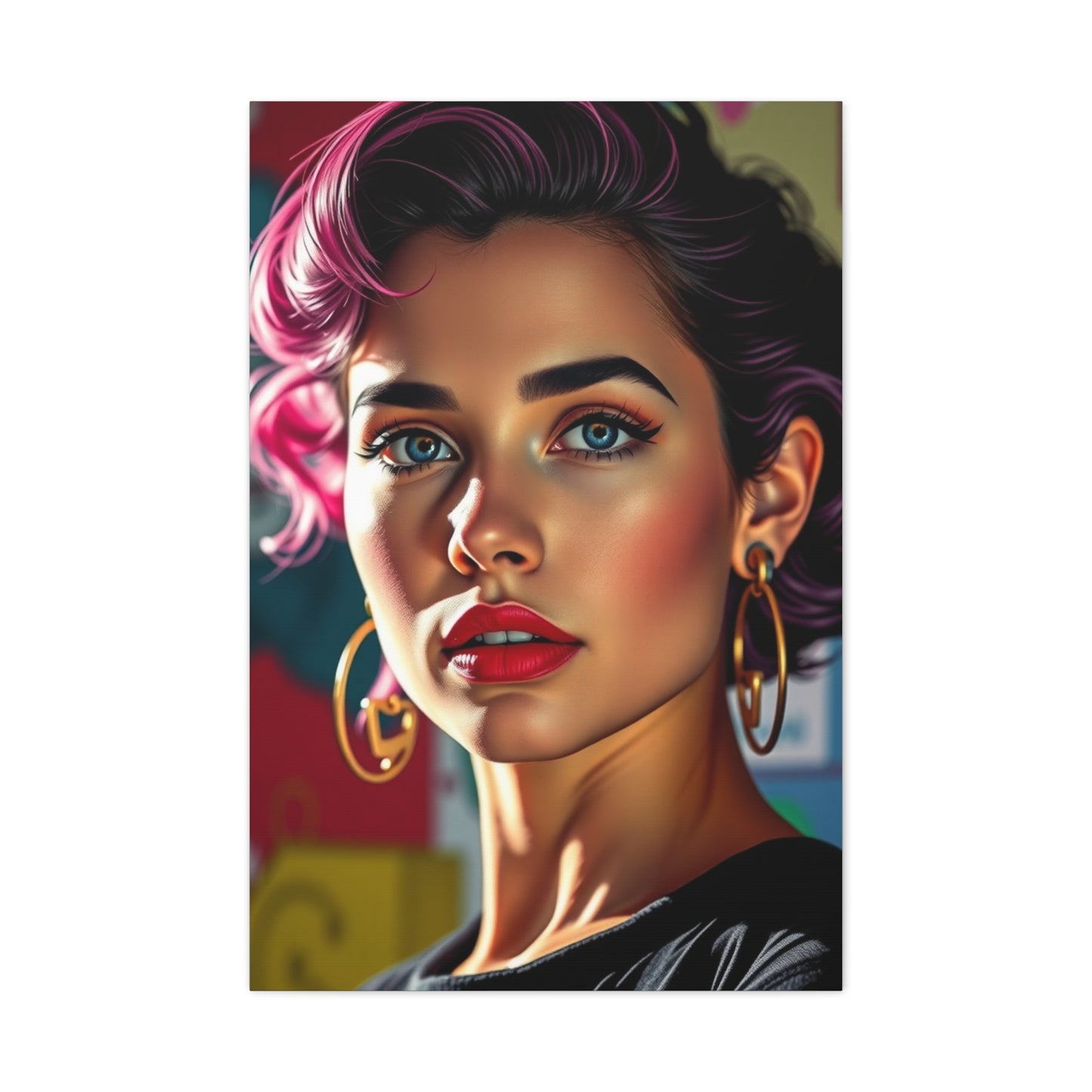 Dynamic Pop Reverberation Wall Art & Canvas Print