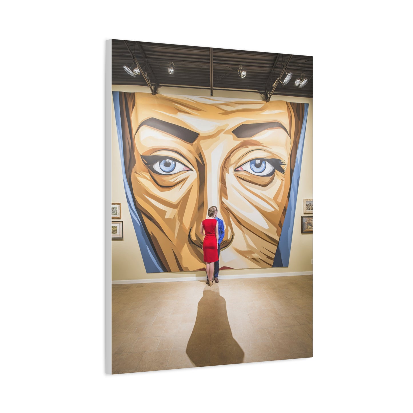 Monumental Contemporary Gallery Portrait Wall Art & Canvas Print