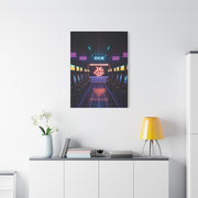 Retro Arcade Corridor Wall Art & Canvas Prints