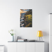 Cliffside Ocean Golf Green Wall Art & Canvas Print