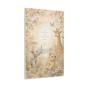 Fearfully and Wonderfully Made Nursery Scripture Wall Art & Canvas Print