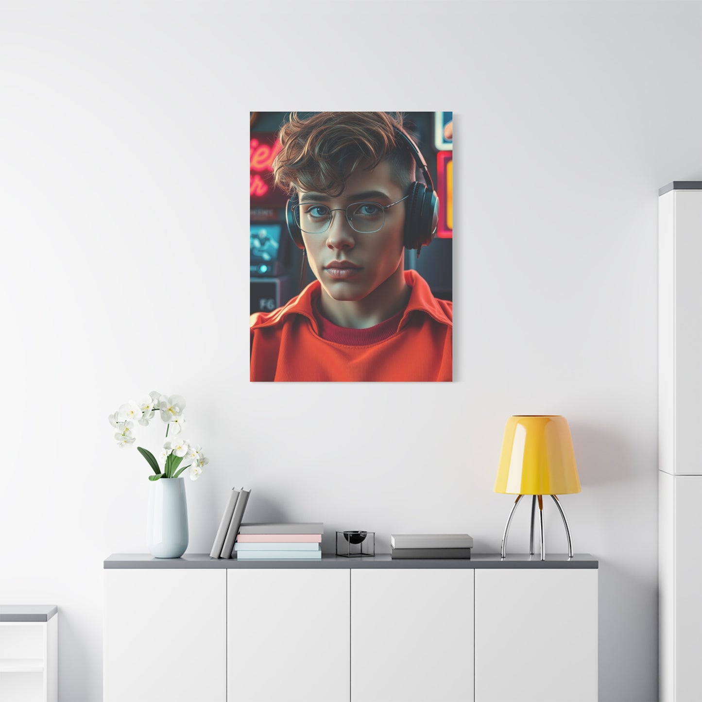 Vision 80’s Nostalgia Art Art Wall Art & Canvas Print