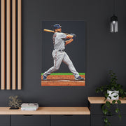 Classic Baseball Batting Stance Wall Art & Canvas Prints