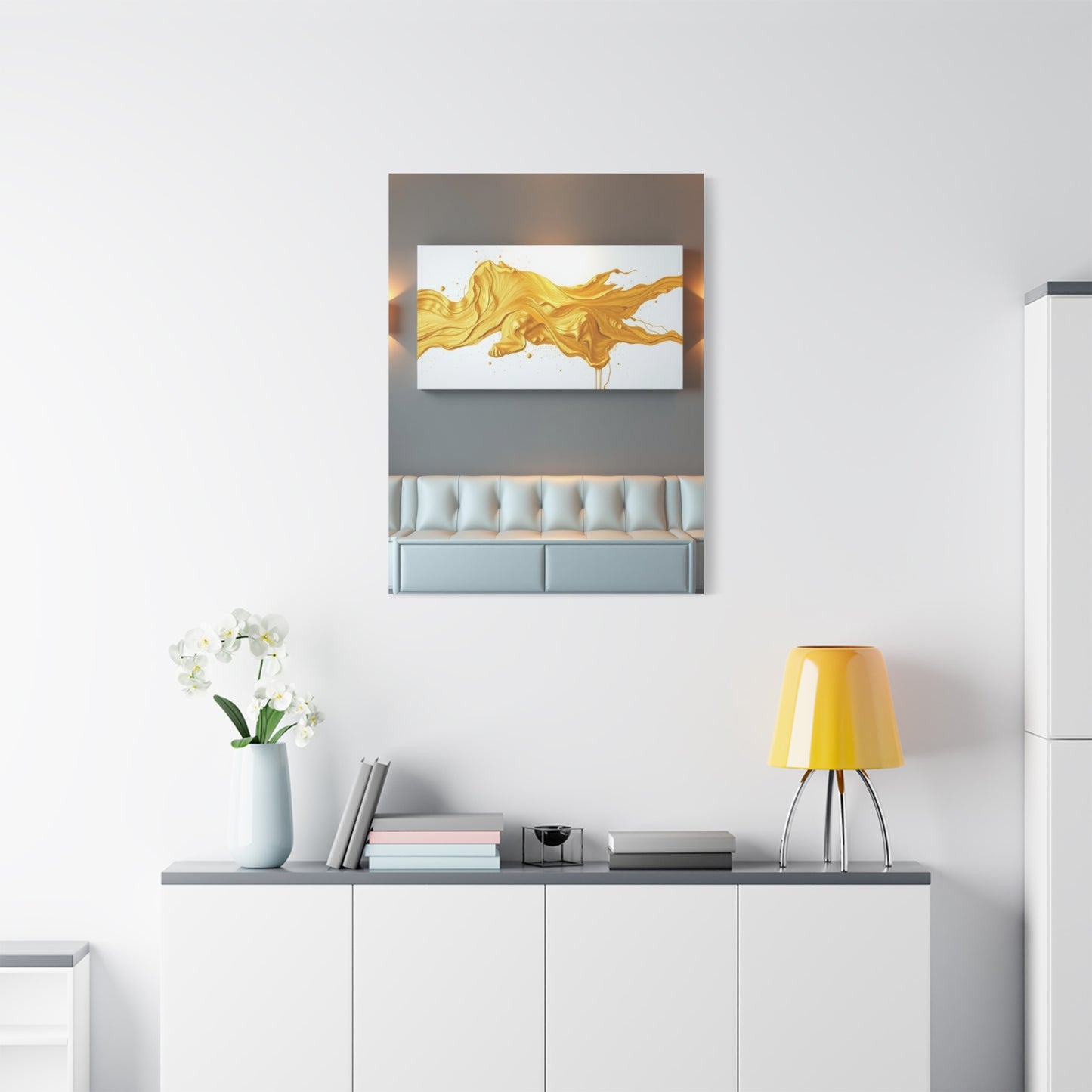 Gilded Ivory Masterpiece wall art & canvas print