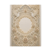 Ketubah-Inspired Papercut Relief Wall Art & Canvas Print