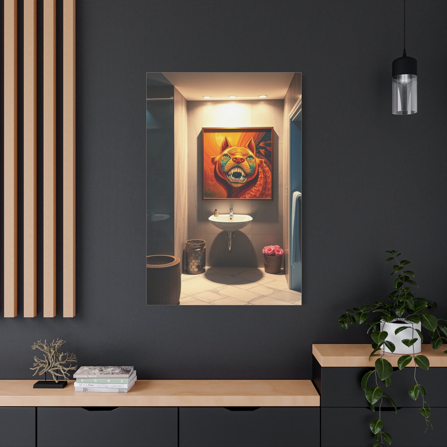 Elegant Bath Retreat Artworks Wall Art & Canvas Print