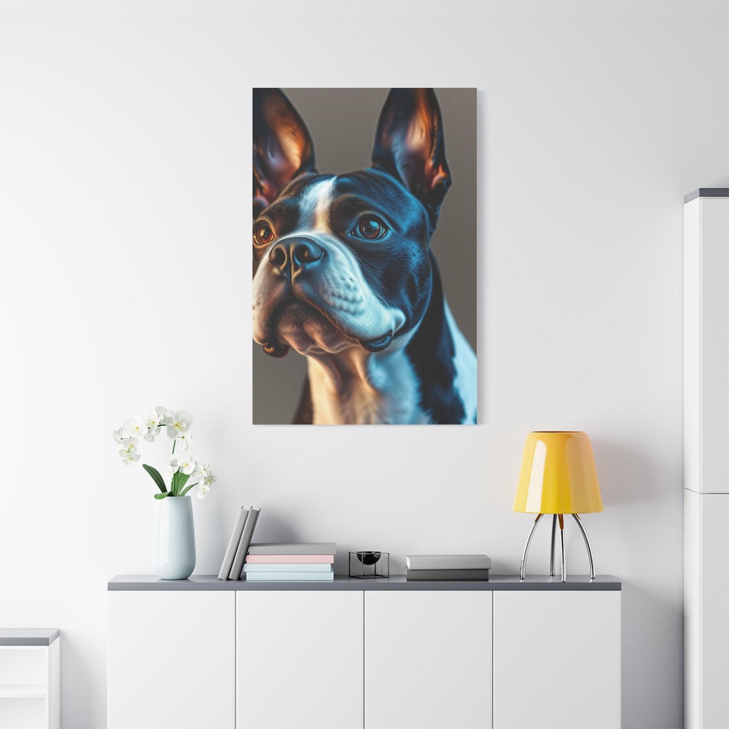 Boston Terrier Art Premium Gallery Wall Art & Canvas Print