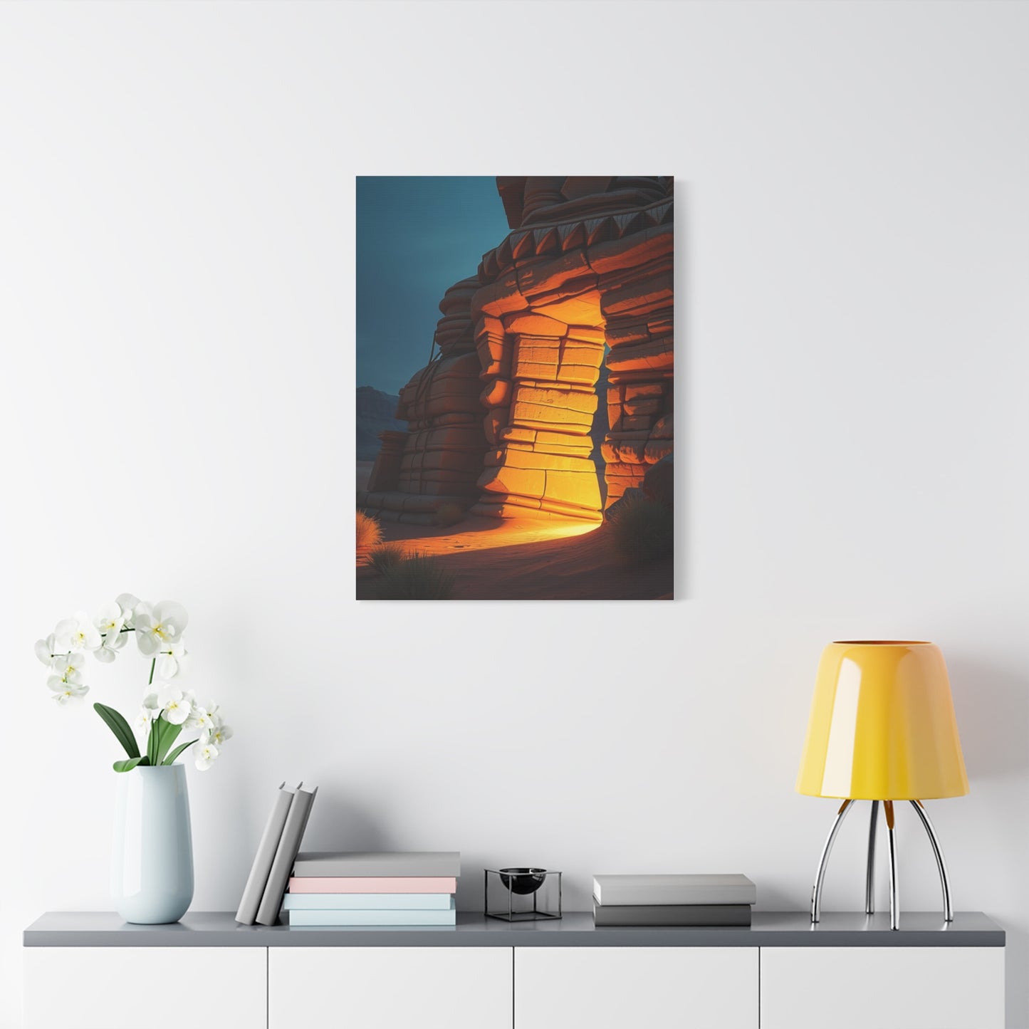 Golden Zenith Artwork Wall Art & Canvas Print